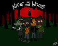 Night in the Woods main characters by Sneakers