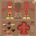 Refsheet: Marco the Phoenix