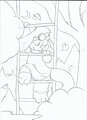 Squeerel's coloring page 1. by Reizinho