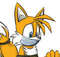 "Nailed It" - Tails Nailed Down To The Floor by Glist