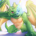 [Patreon reward] Emerald Dragon by Stampmats