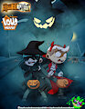 The Loud House - Lincoln and Lucy - Happy Halloween by SilentSid1992
