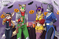 Lancer Halloween Party by HeresyArt