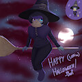 Franken-bunny-witch (?) (Happy late Halloween!)
