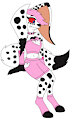 Dellia Rose Dalmatian Hellhound [TrueTeleBugsFam468]