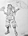 D&D Character "Q" by Ashwolves5