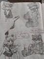 Excerpts from my doodle book, part 1 by TheSelim