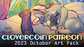 CloverCoin 2023 October Art Pack