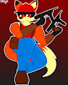 Armed fox by Colty