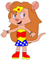 Gadget Hackwrench as Wonder Woman