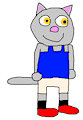 Gift: Daniel the Cat in Fitness Outfit