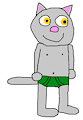 Gift: Daniel the Cat in Underwear