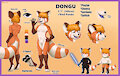 Dongu - Ref Sheet by FlatTriangles