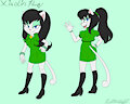 Xiaolin Pang front to back ref sheet by SwiftstarsOfficial