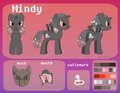 Mindy The predalien Pony by KINGandQUEENofEPIOKS