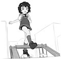 Peni Parker goes for a walk by AlloyRabbit