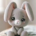 Plush bunny toy