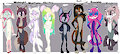 *ADOPTABLES*_November inspirations by Fuf