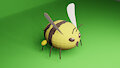 Low poly bee by Ormspryde