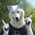 “Woof!” By LostGoose by WolfSkoll