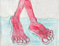 Claire's Wading Feet