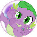 Collectable Spike in a Bubble by SpikeKnowsBest