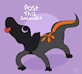 (Animated!) Post this Salandit by PocketPaws