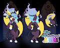 .:Pokemon Commission | Hina the Raichu/Chandelure |:. by Ashtails