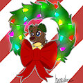 [COM] DixonBark Holiday Wreath YCH 2/2 by hxneybee
