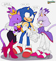 Killer Queen Blaze wants Sonic by Nightslayer344