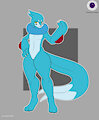 Bright Blue Buizel Adopt-CLOSED