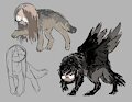 wolf sphinxes