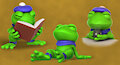 Frog Student by cinnamoncookies