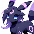 Tony The Umbreon (AI Version) by MangledTheArcticWolf