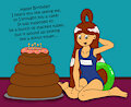 Birthday Gift - Tube Tower Cake by Speedy526745