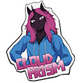 Cloud Prism Badge by PrismaNoodle