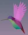 hummingbird 3d model