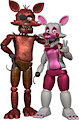 Foxy and Mangle