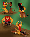 Comm for anonymous - simba scar comic page 5