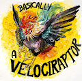 Basically a Velociraptor by danjiisthmus