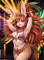 Bunny Samba by celestialjade
