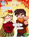 Star VS the Forces of Evil - Star and Marco - Thanksgiving by SilentSid1992