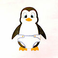 Prenz the Baby Penguin (original character) by CWBallard