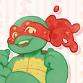 Sweet Turtle - Raphael by anomalae