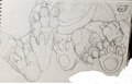 Digimon Paw Party Sketch by FuglyPug