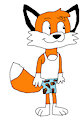 Gift: Billy the Fox as Fitch in Undershirt and Boxers