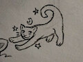 cat doodles