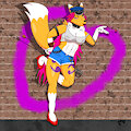 Street Fighter - Renamon by CarlosTheToast