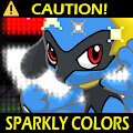 SparkleDog - Riolu Star by TwoTails