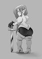 [Art_Nectar] Goblin Sword-mage 1 by NeroBeasts